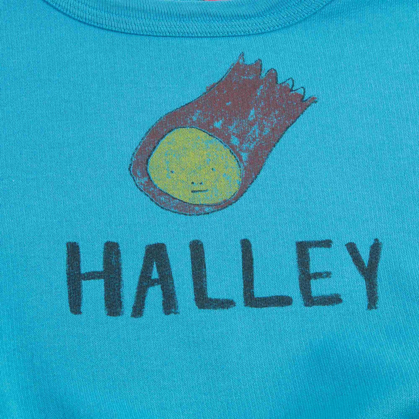 Baby Blue Halley Cotton Sweatshirt