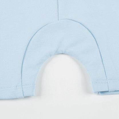 Baby Boys Light Blue Cotton Shorts