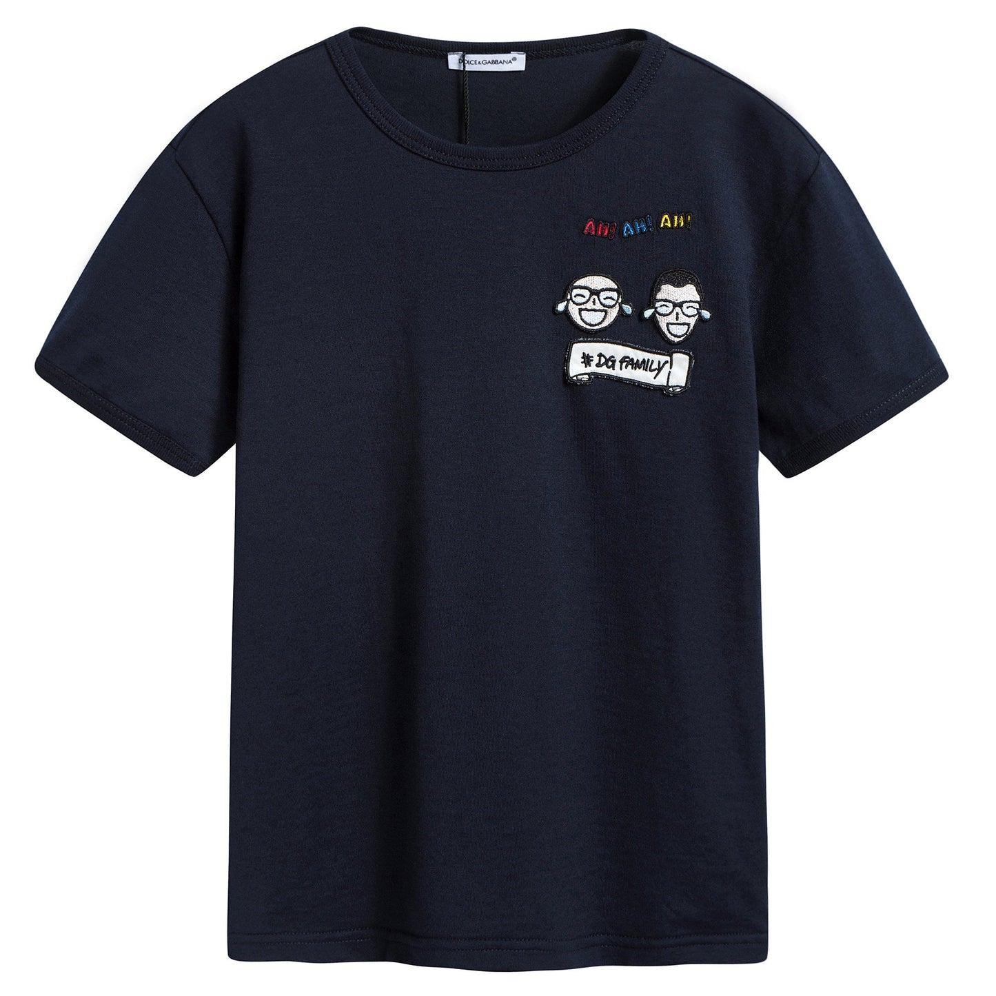 Boys Black  Cotton "Designer Spells"  T-shirt