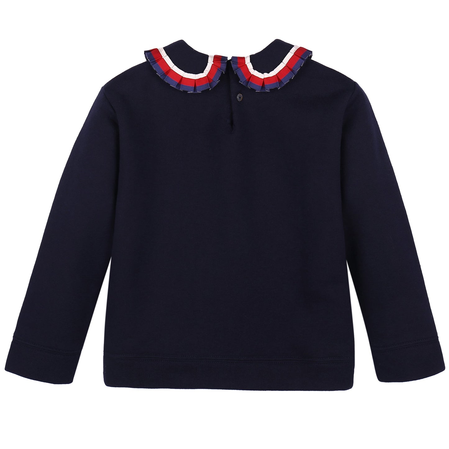 Baby Girls  Navy Blue Ribbon Tracksuit