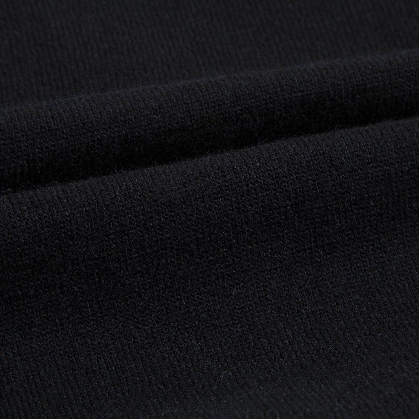 Girls Black  "Love"  Printed  Wool  Sweater