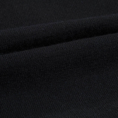 Girls Black  "Love"  Printed  Wool  Sweater