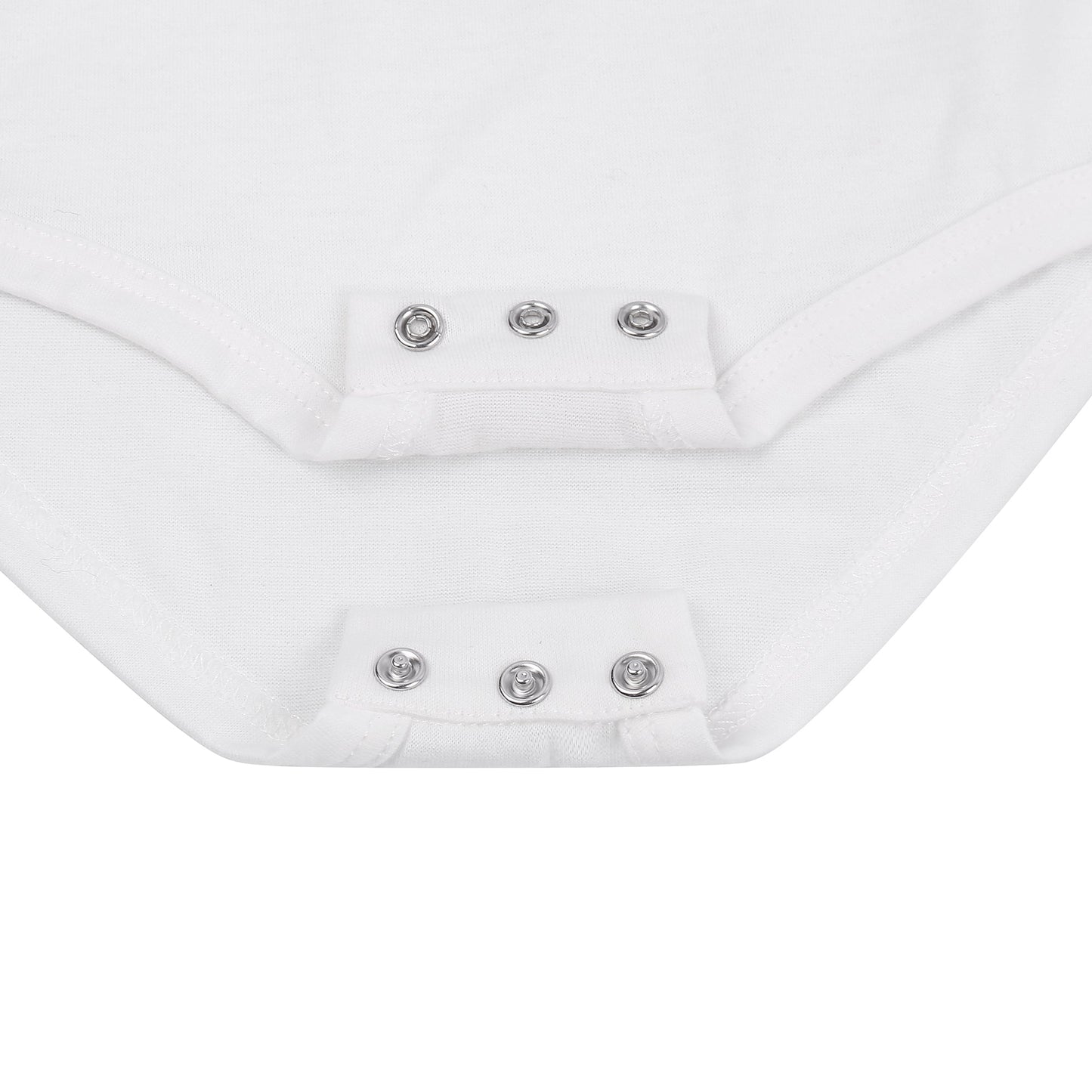 Baby White Dog Babygrow With Collar