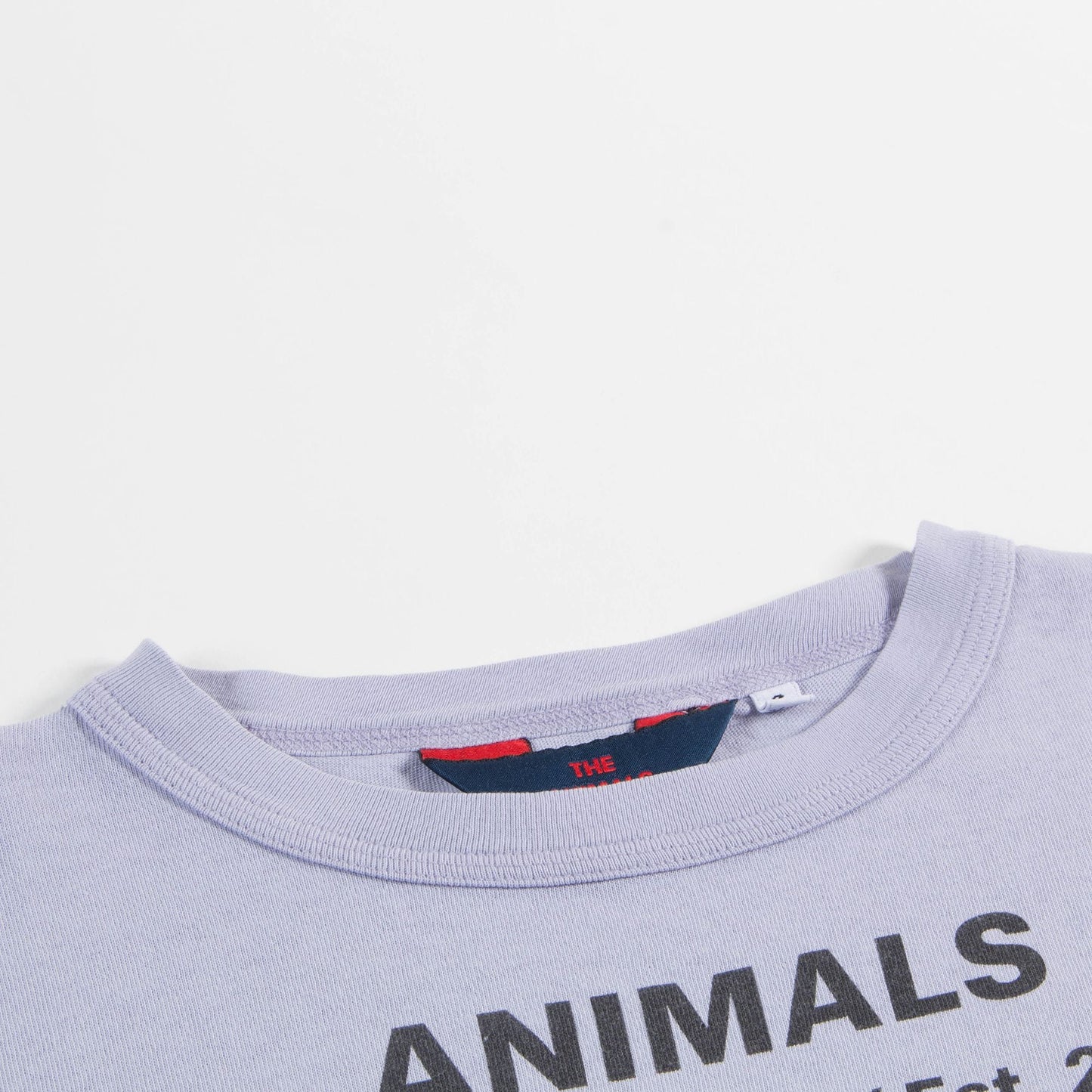 Girls Lavand Peach Cotton T-shirt