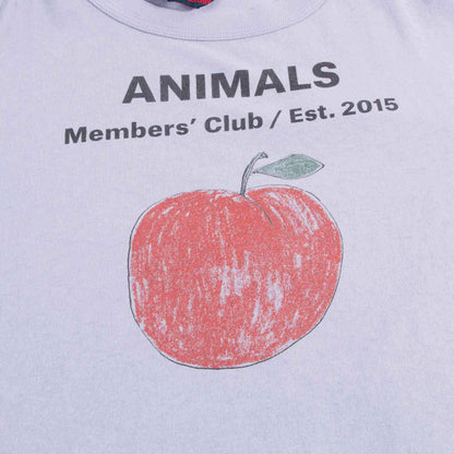 Girls Lavand Peach Cotton T-shirt