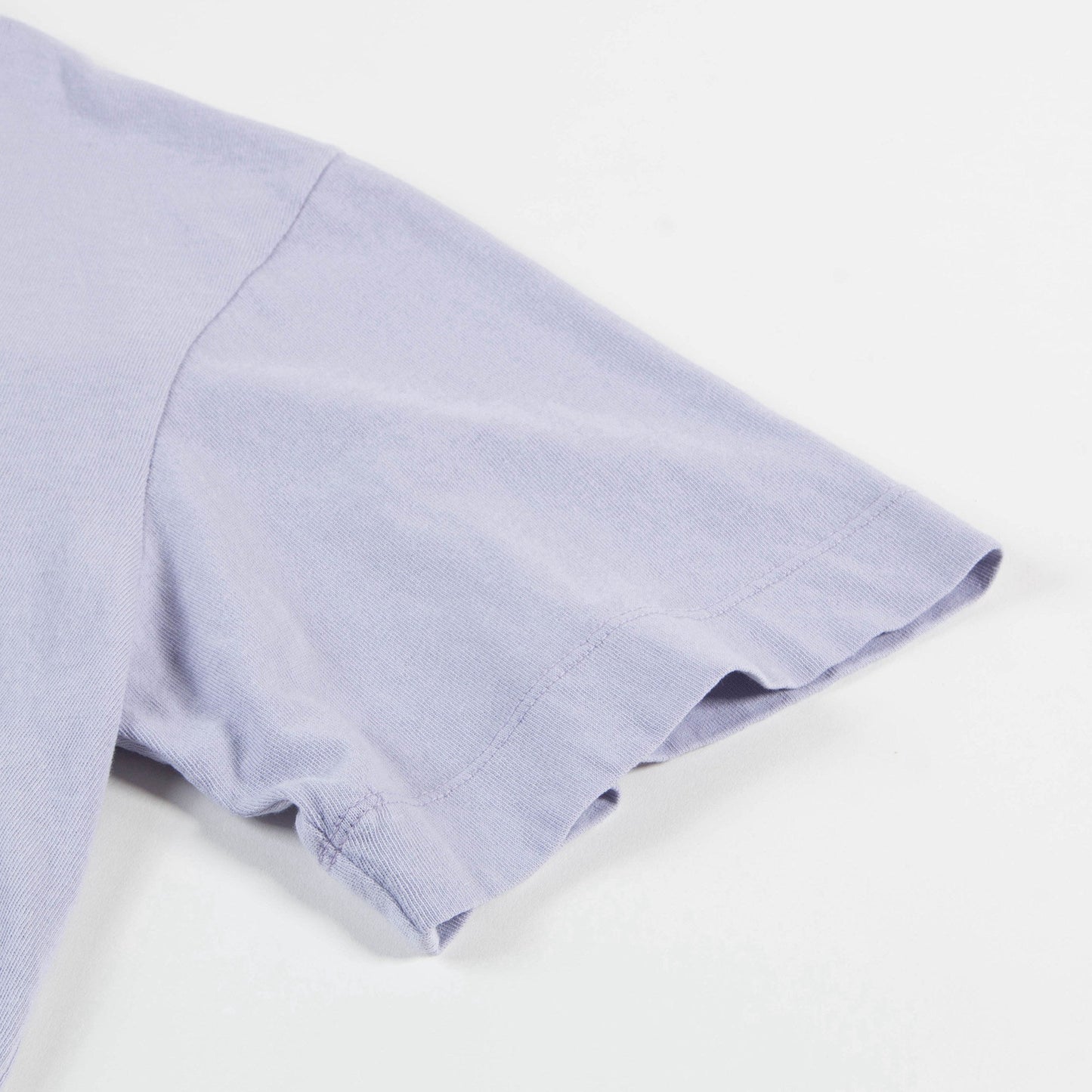 Girls Lavand Peach Cotton T-shirt