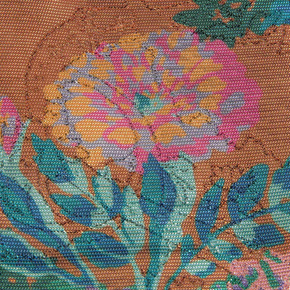 女童金属花朵印花短裙