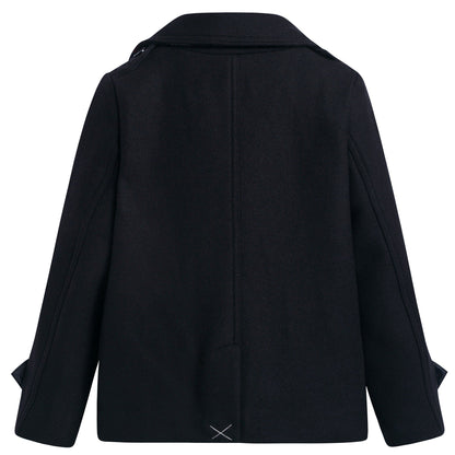 Girls Navy Blue Coat