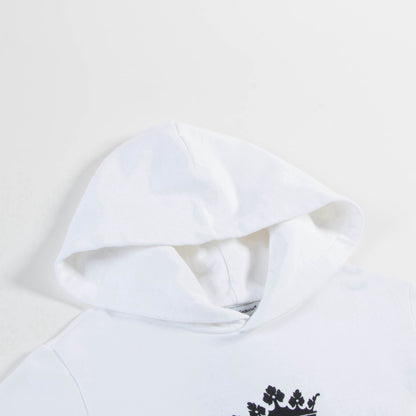 Girls   White   "DG"    Cotton    Coat