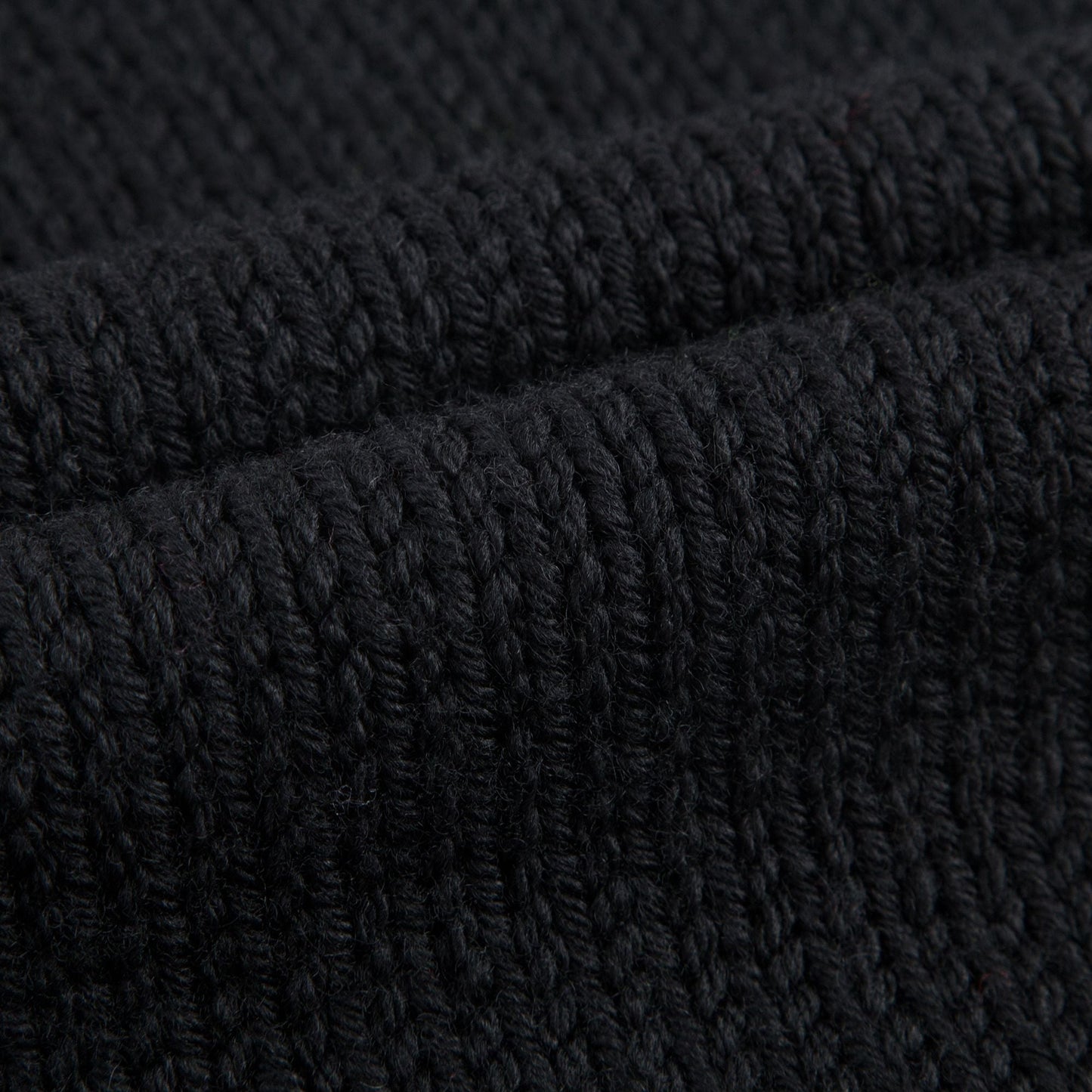 Girls Black Flowers Sweater