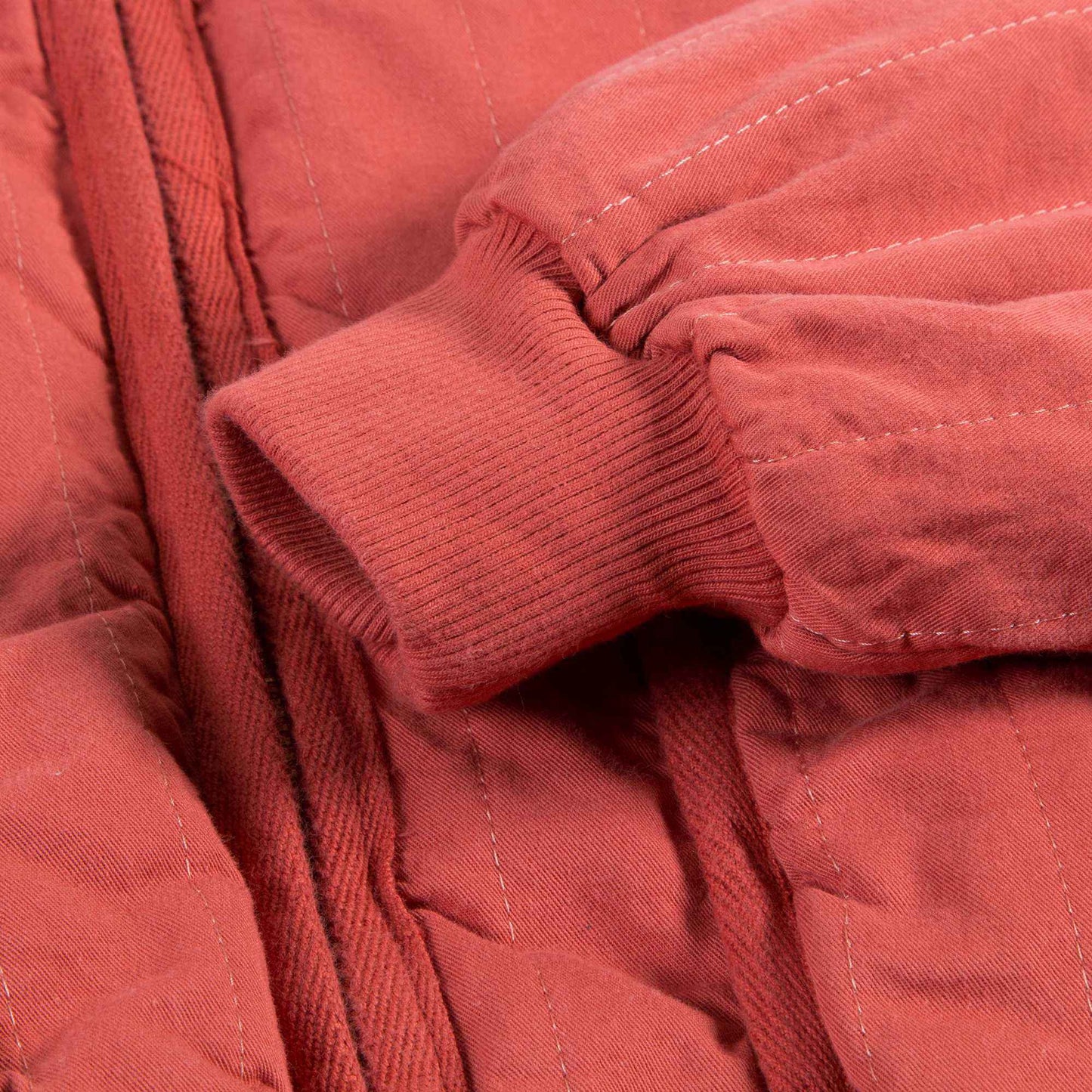 Girls  Red   Shells   Cotton    Jacket