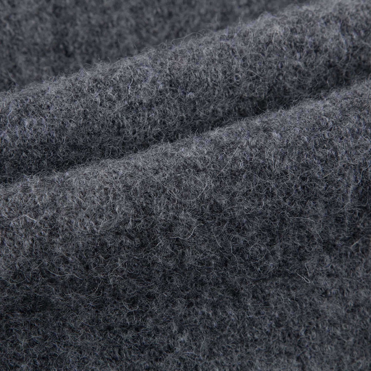 Girls Grigio & Rosa Wool  Coat