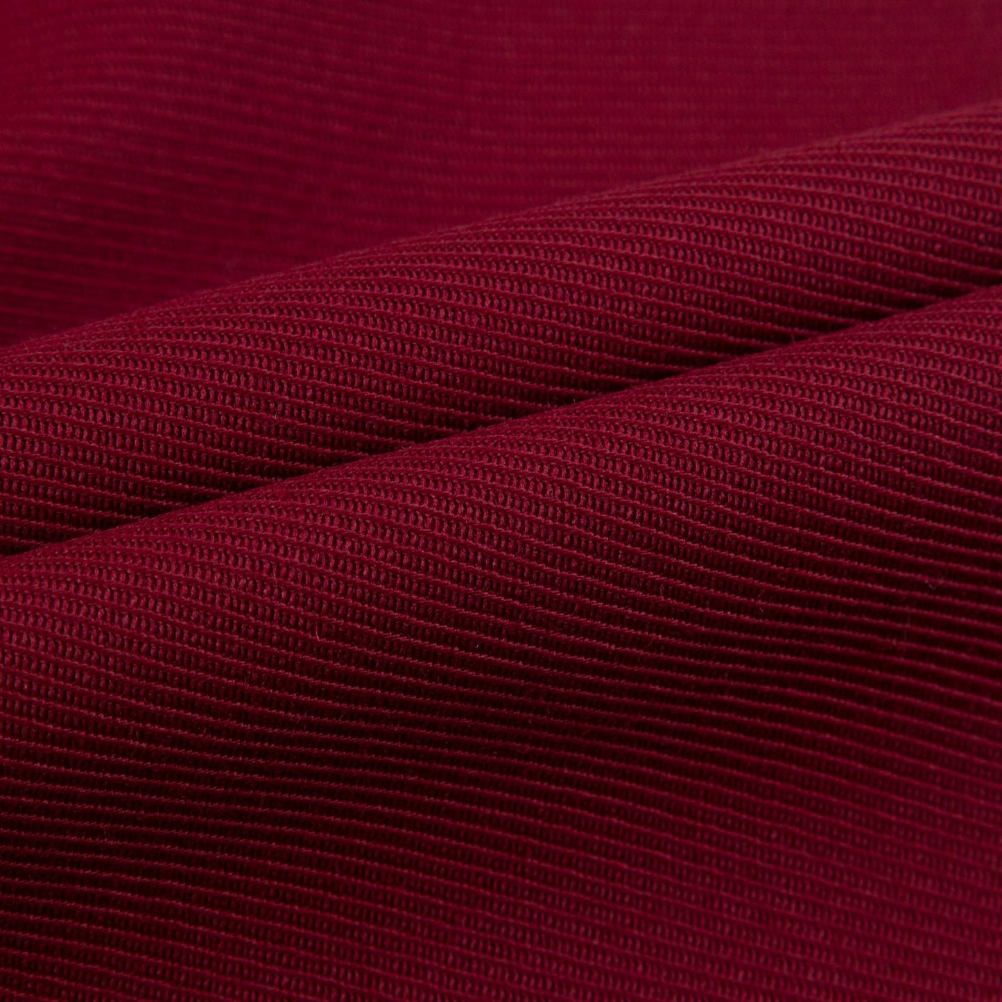 Girls Dark Red Tiered Wool Dress