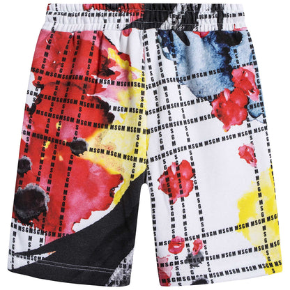 Boys Chromatic Cotton Shorts
