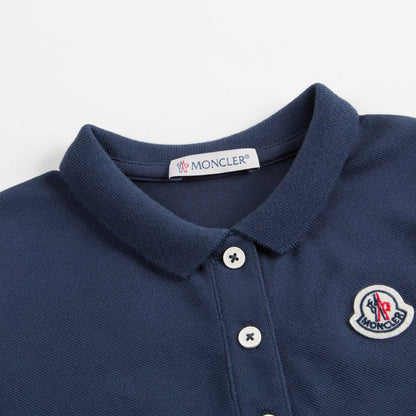 Baby Girls Blue Polo Dress