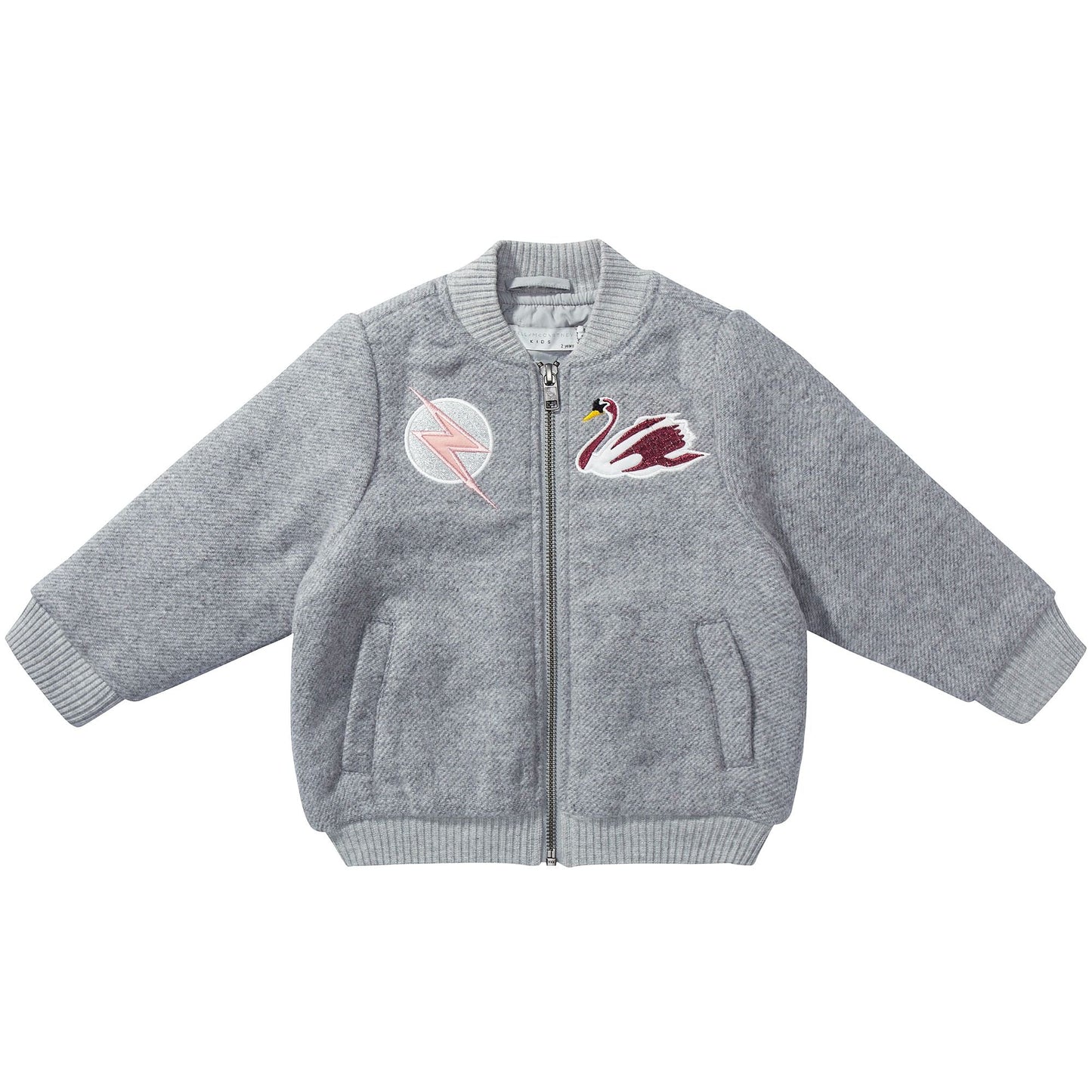 Girls Grey  Outerwear Jacket
