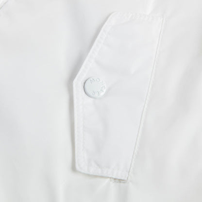 Baby Girls White Windbreaker Jacket