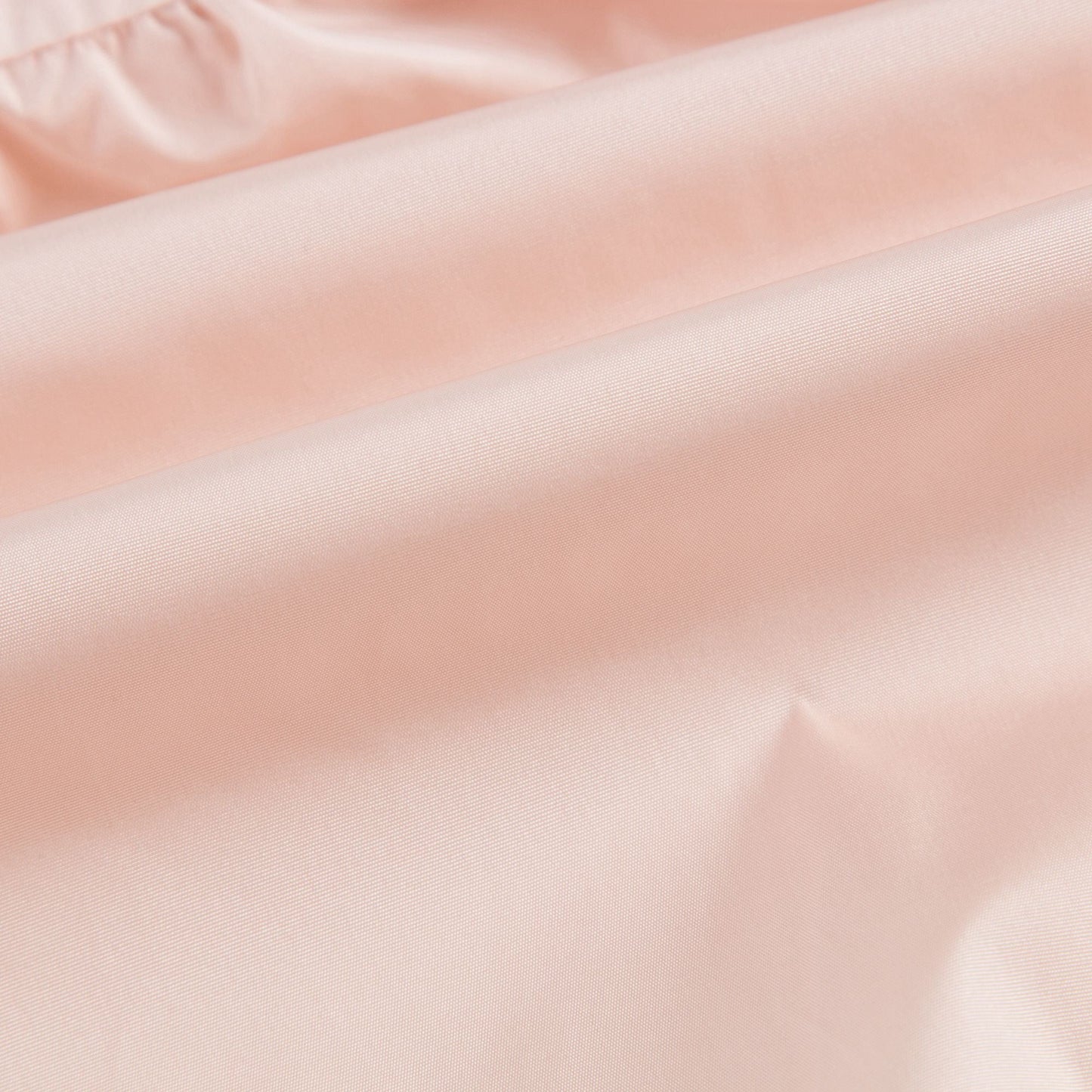 Baby Girls Pale Pink Windbreaker Jacket With Flounces