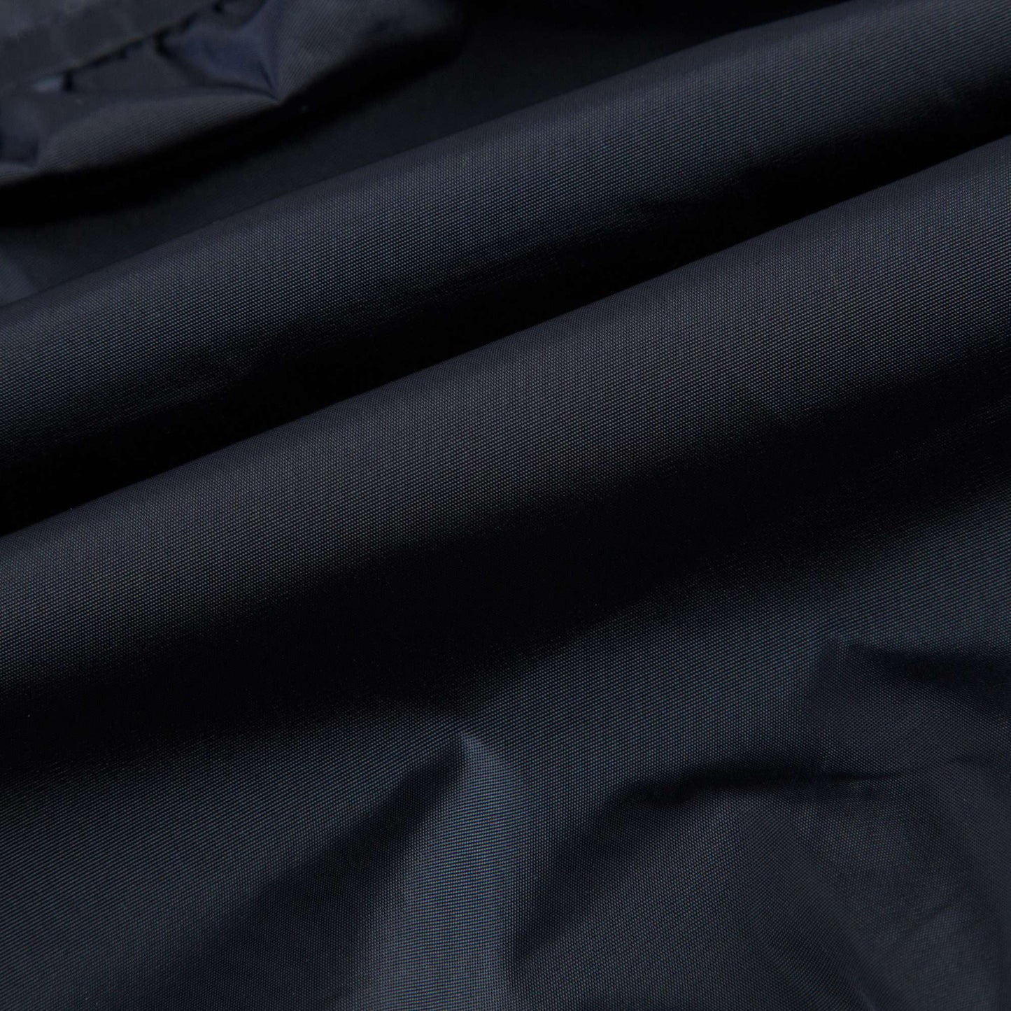 Girls Dark Blue Windbreaker Jacket With Flounces