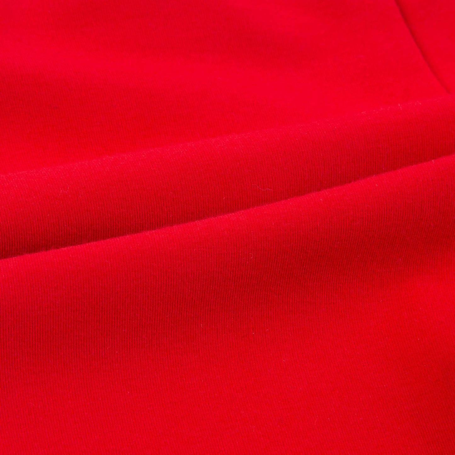 Baby Girls Red Logo Cotton Leggings