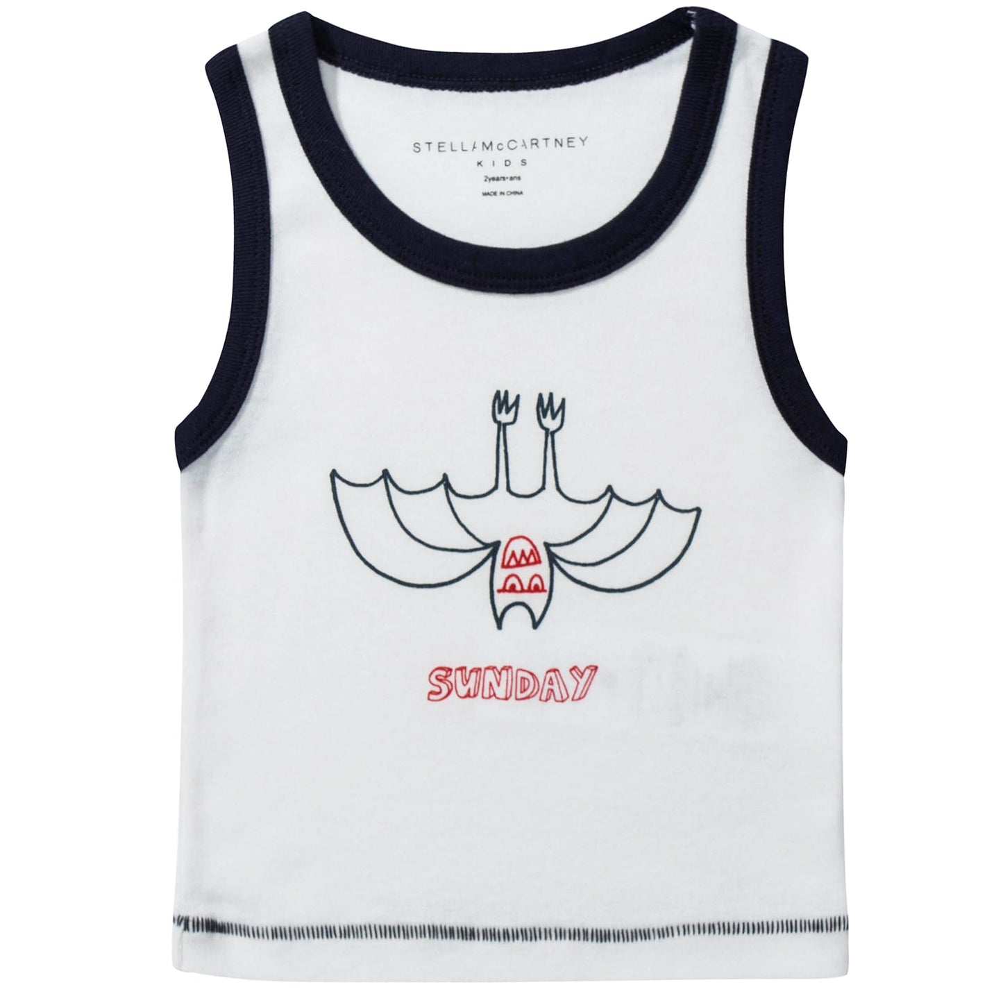 Boys  White  Organic  Cotton Vests 7 Pack Gift Set