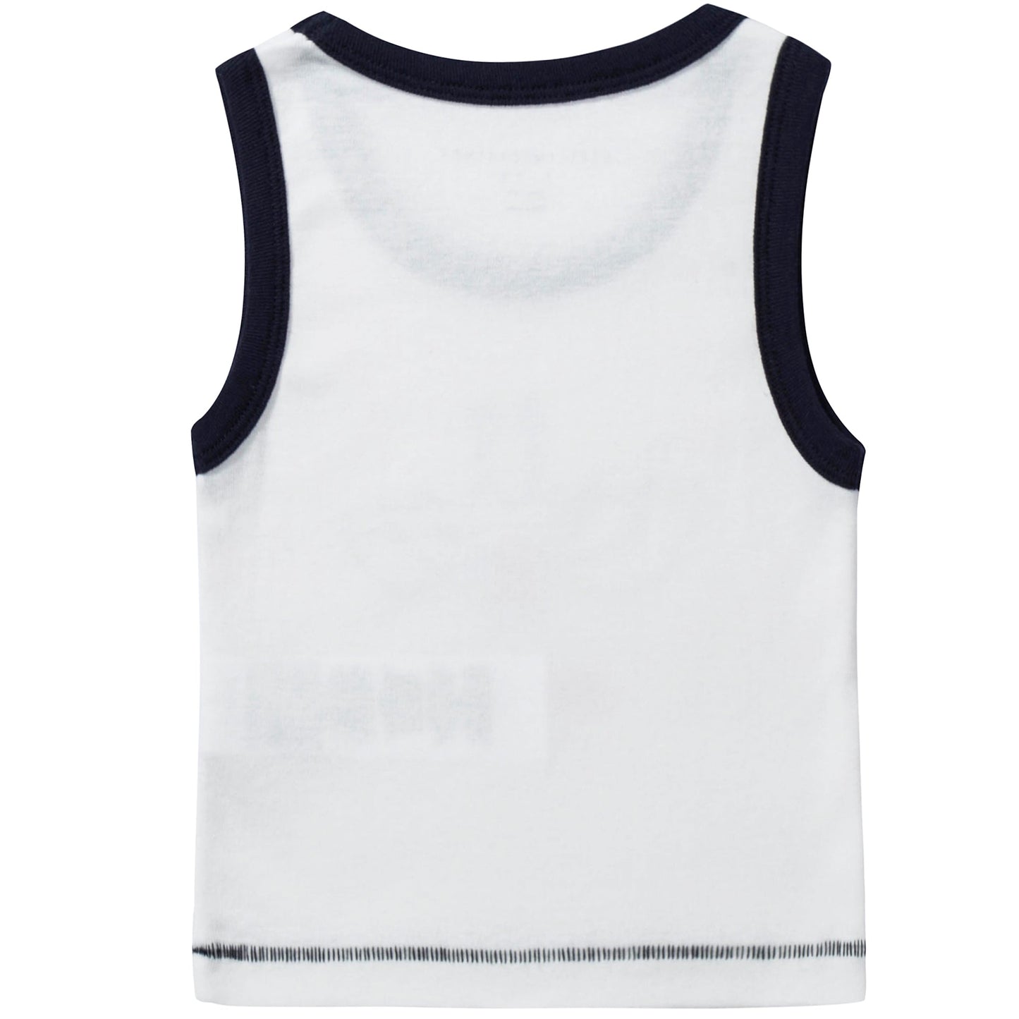 Boys  White  Organic  Cotton Vests 7 Pack Gift Set