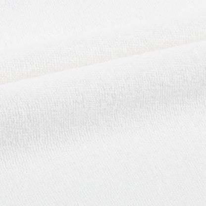 Girls White Pima Cotton Sweatshirt