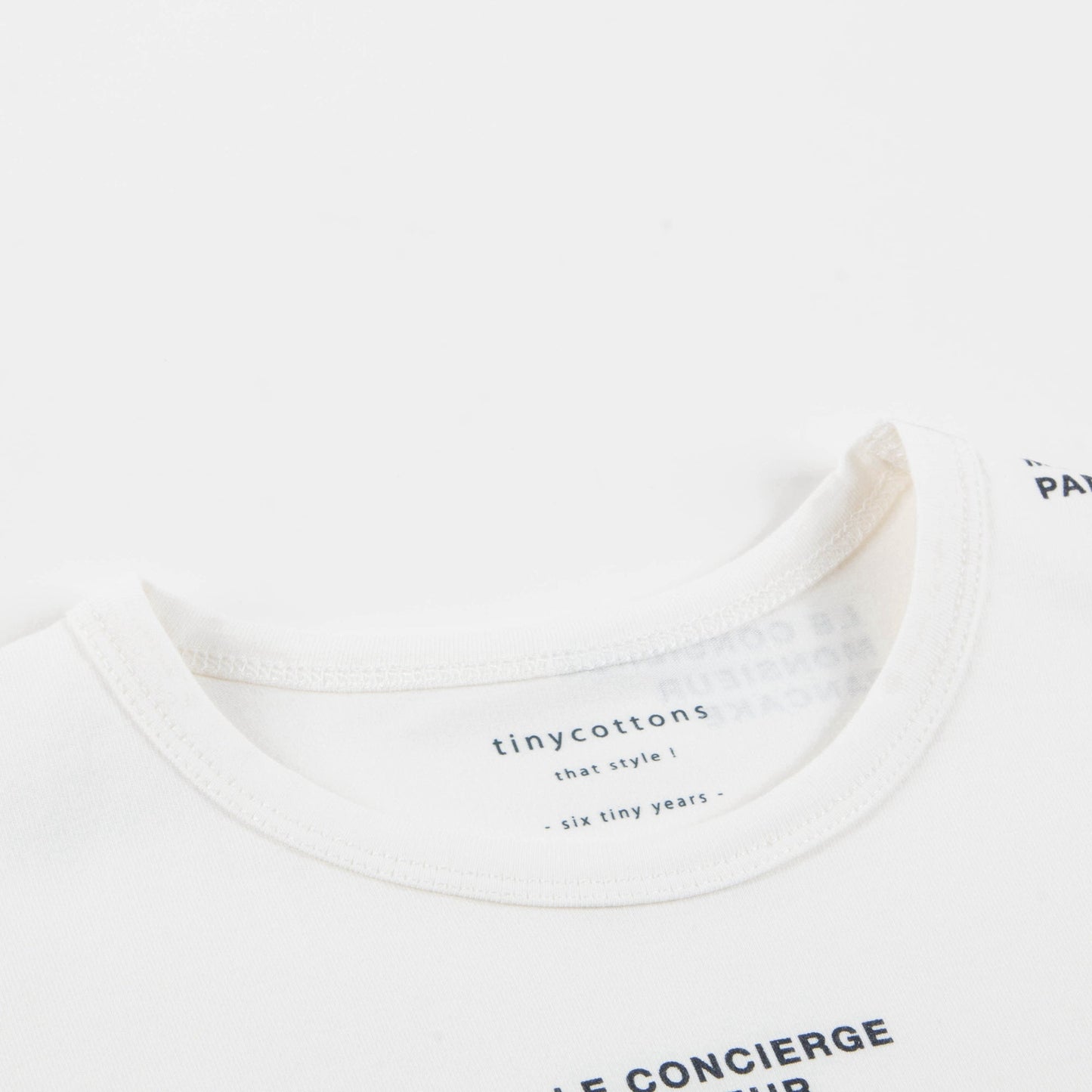 Baby White Pima Cotton T-shirt