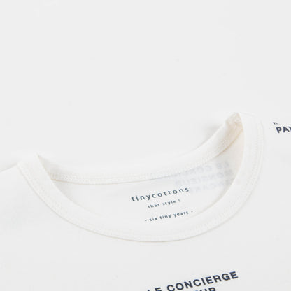 Baby White Pima Cotton T-shirt