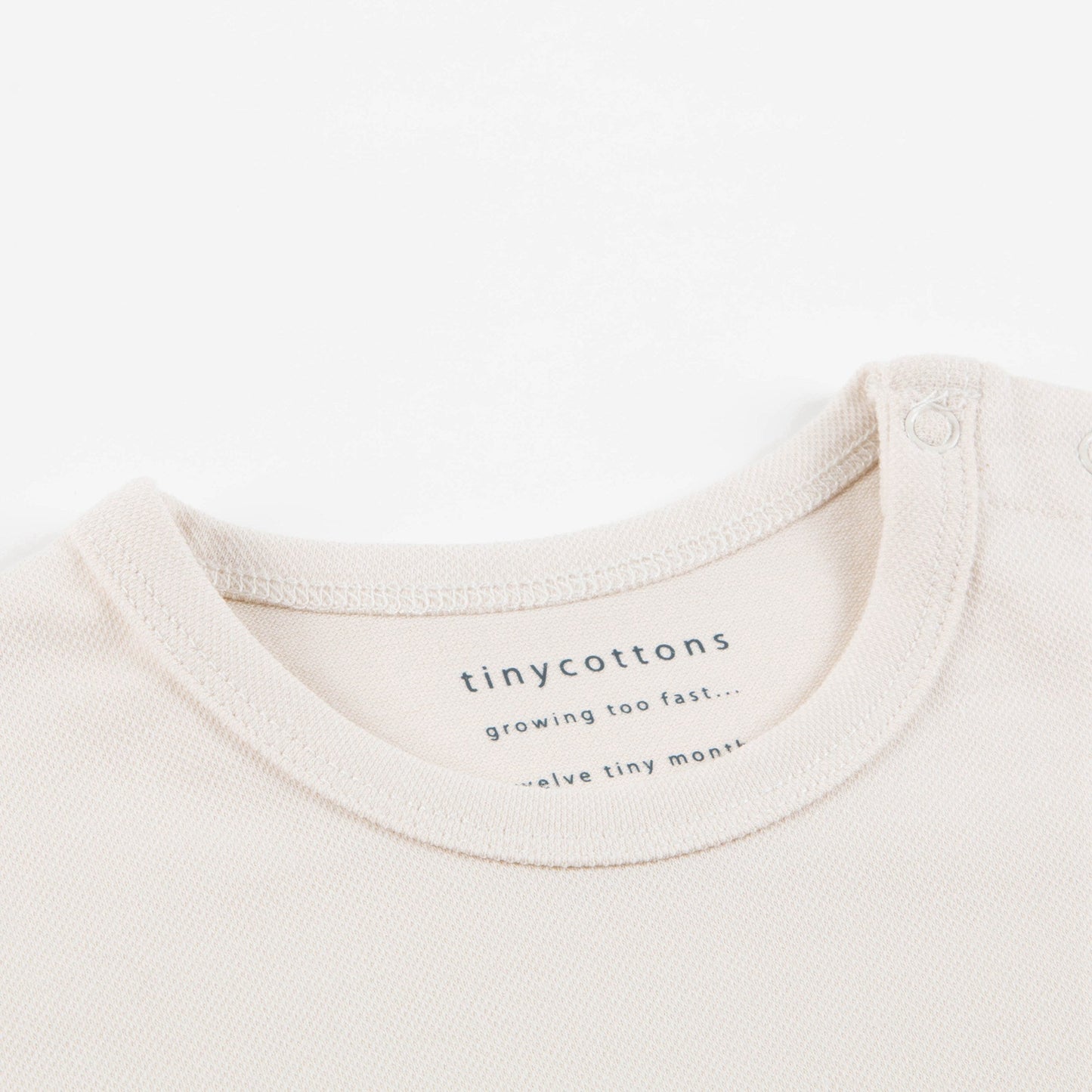 Girls Stone & Light Brick Pima Cotton T-shirt