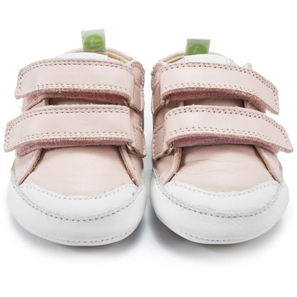 Baby Girls Cotton Candy Leather Shoes
