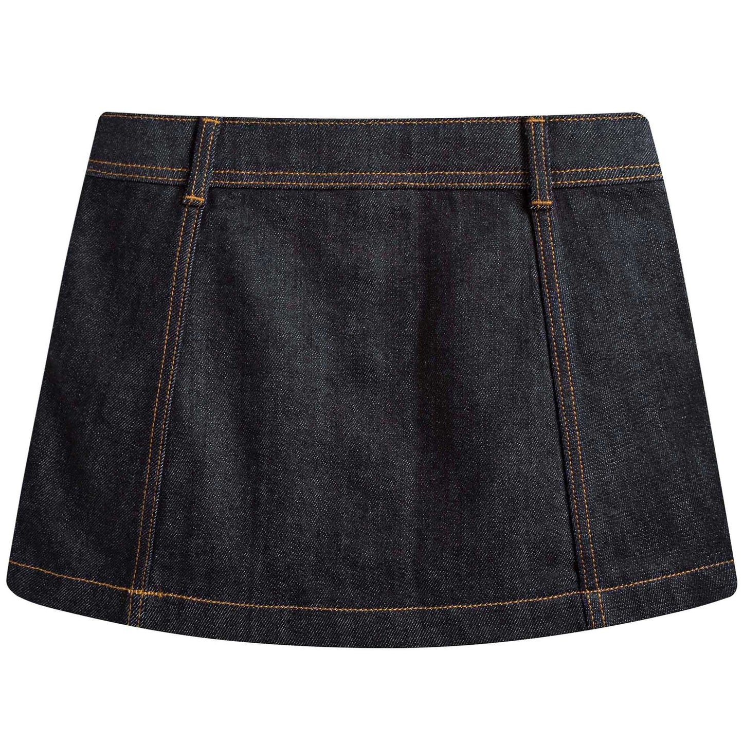 Girls Dark Blue Jean Skirt