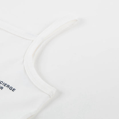 Girls White Pima Cotton Dress