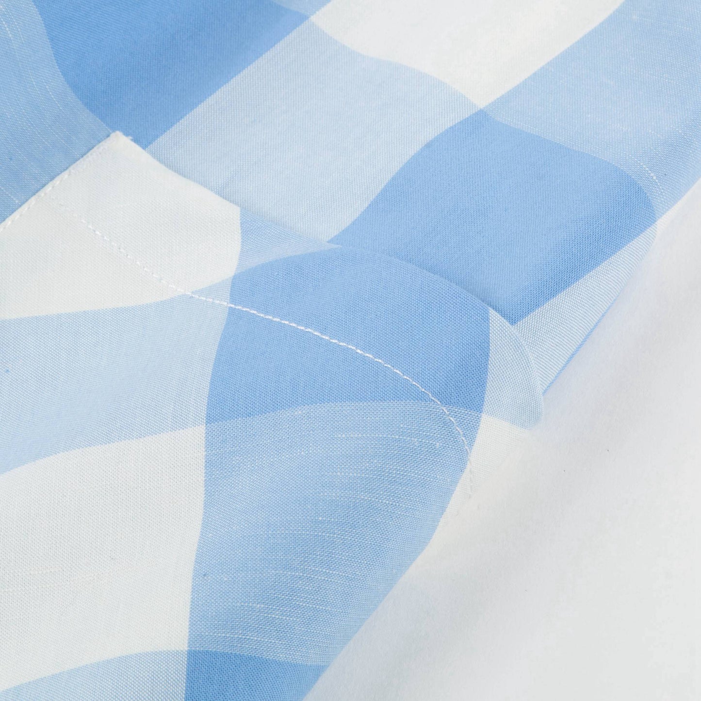 Girls Cerulean Blue Pima Cotton Dress
