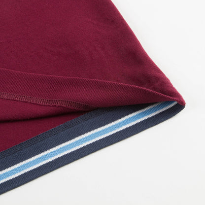 Boys Wine Red Polo Shirt