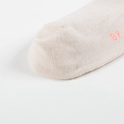 Girls Carmine Striped Cotton Socks