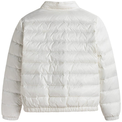 Girls White "Lans"Down Padded Jacket