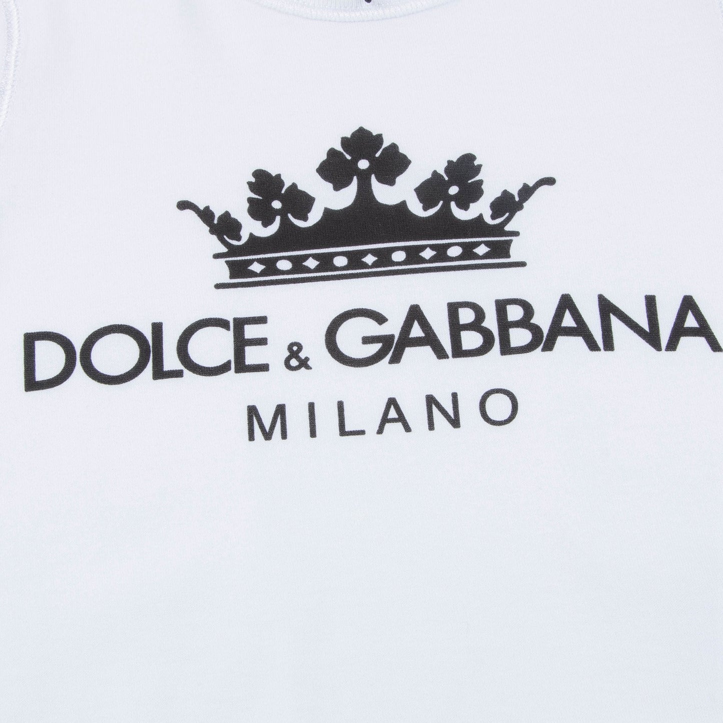 Baby Boys White Logo T-shirt