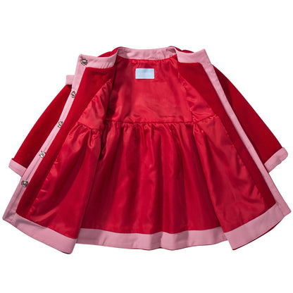 Baby Girls Red Coat