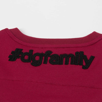 Girls Red Cotton T-shirt