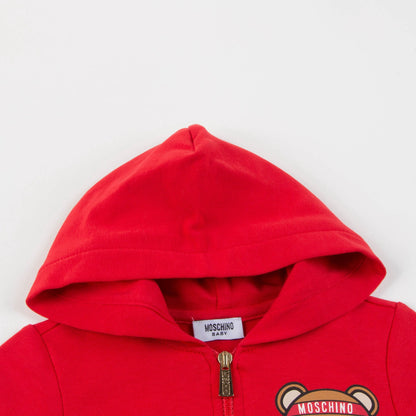 Baby Girls Poppy Red Cotton Set