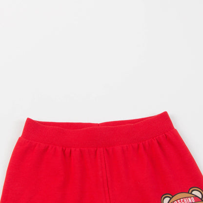 Baby Girls Poppy Red Cotton Set