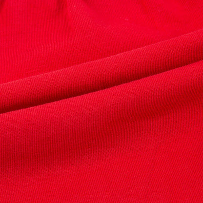 Baby Girls Poppy Red Cotton Set