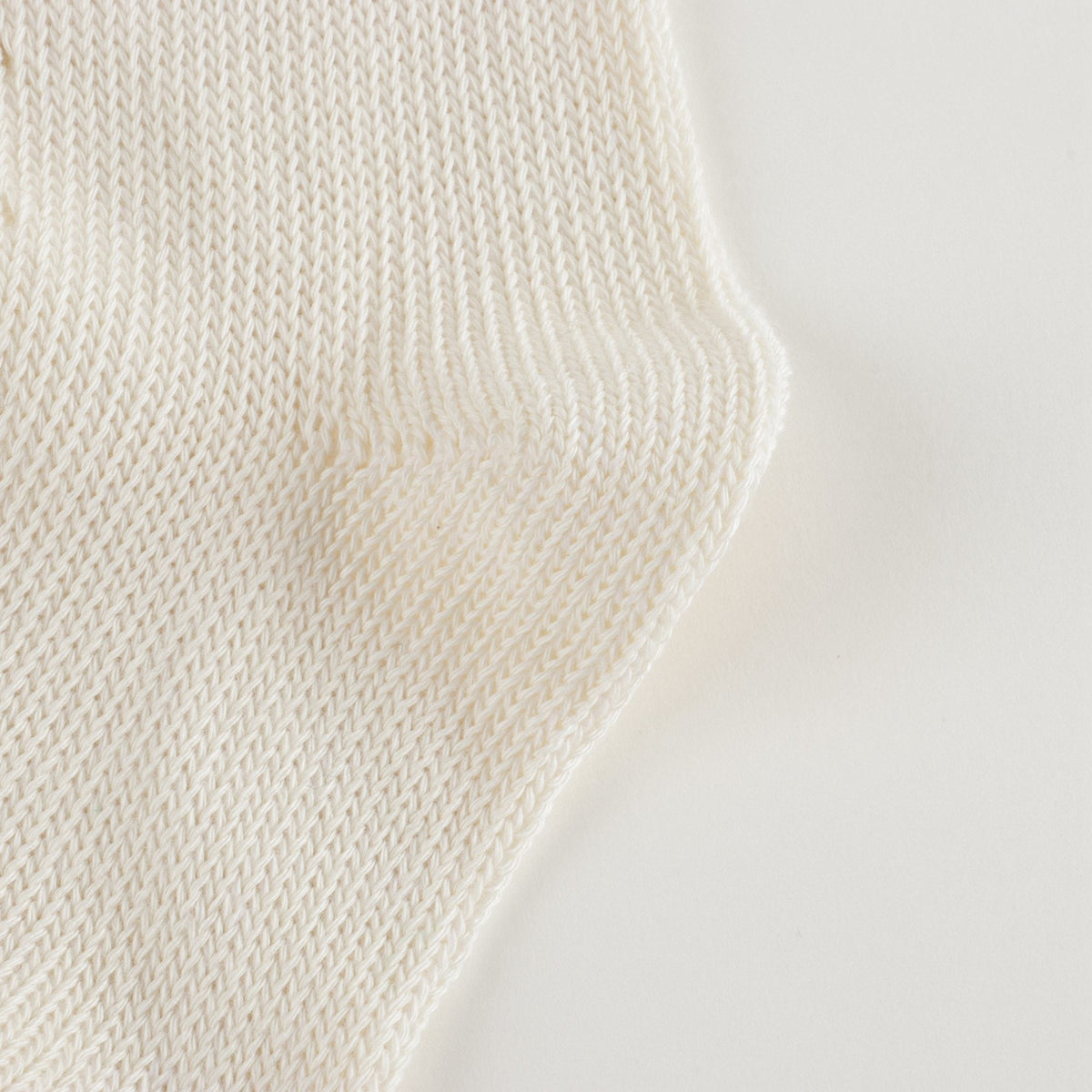 Girls White GG Cotton Long Socks