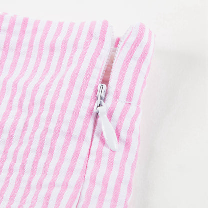 Girls Azalea Pink Cotton Shorts