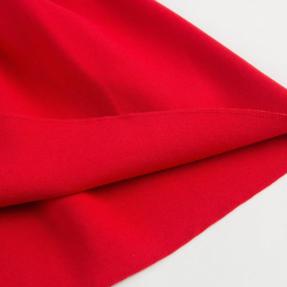 Girls Poppy Red Bow Trims Milano Dress