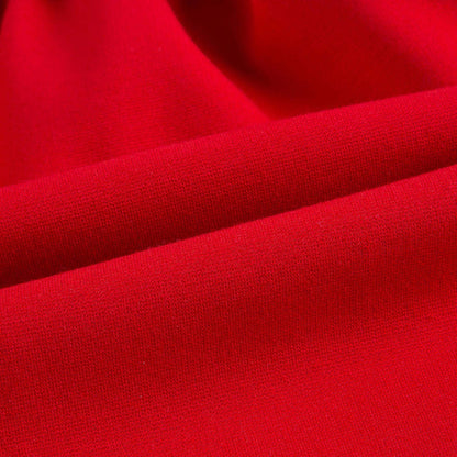 Girls Poppy Red Bow Trims Milano Dress