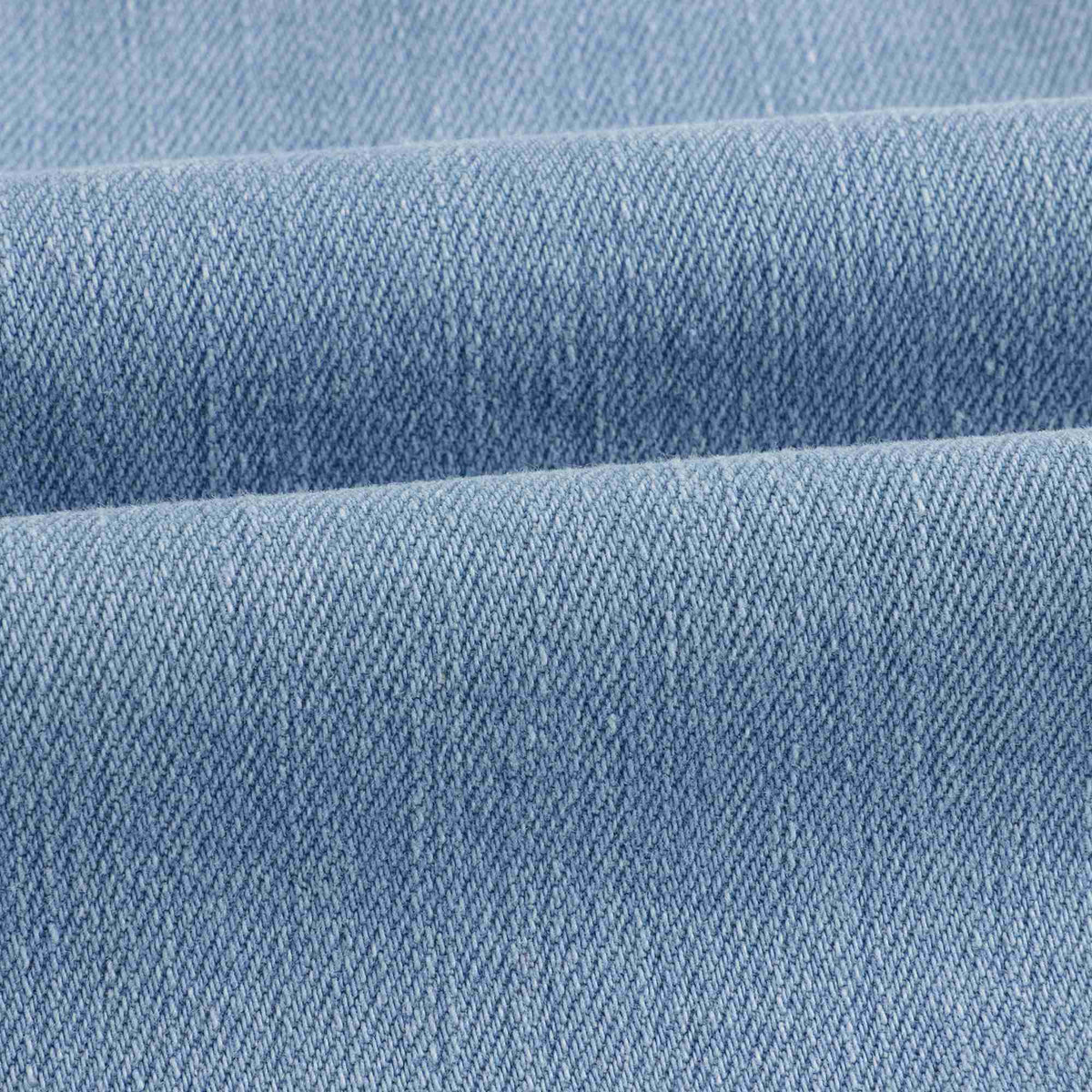 Girls Light Blue Cotton Trousers