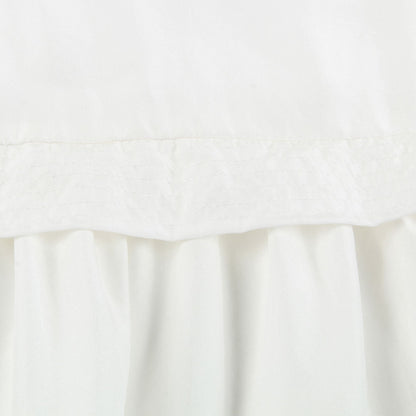 Girls White Soie Blouse