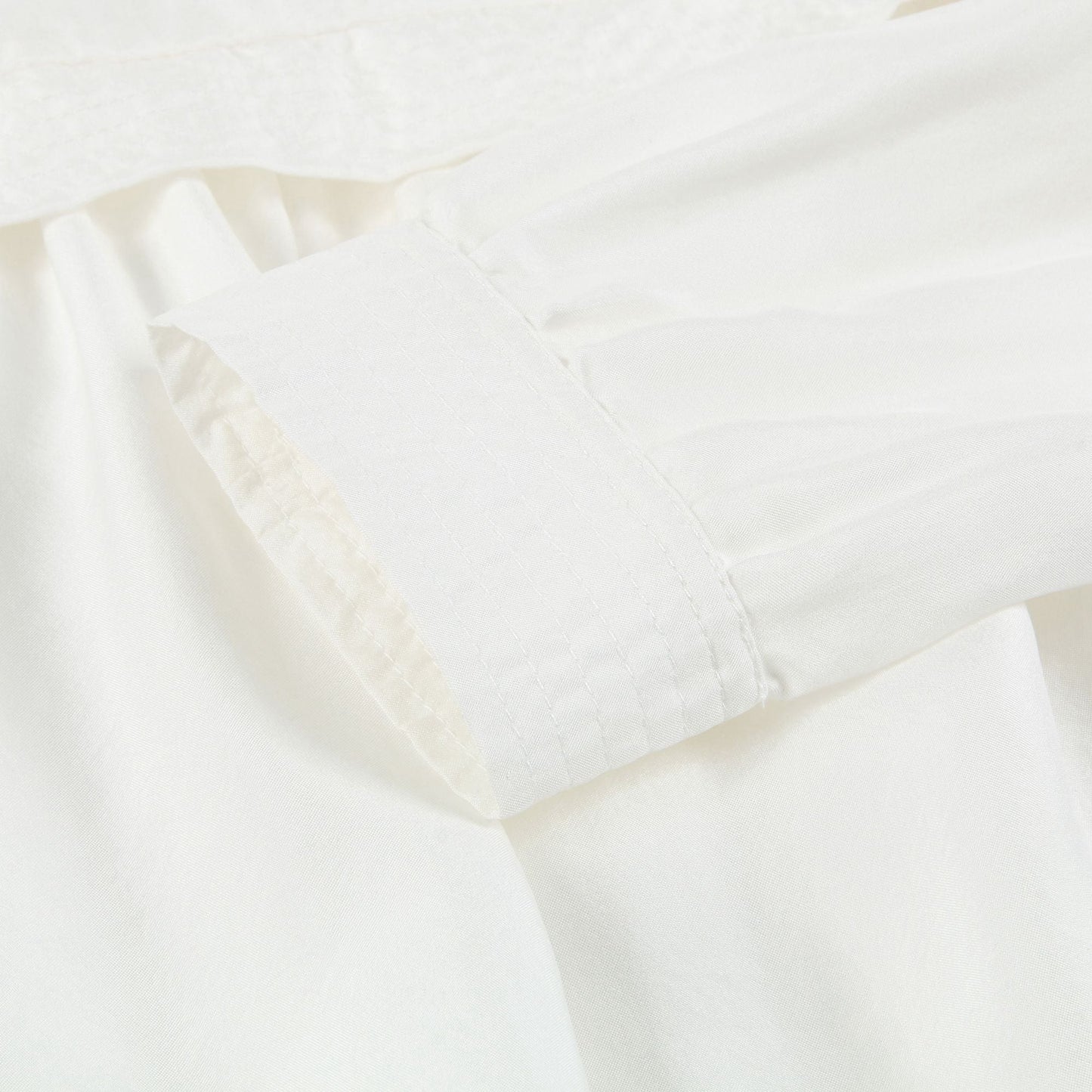 Girls White Soie Blouse